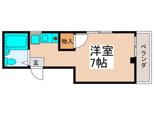 第２青山マンションの物件間取画像